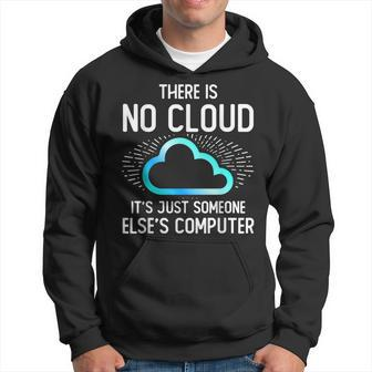 There Is No Cloud It's Just Someone Else's Computer Science Hoodie | Mazezy