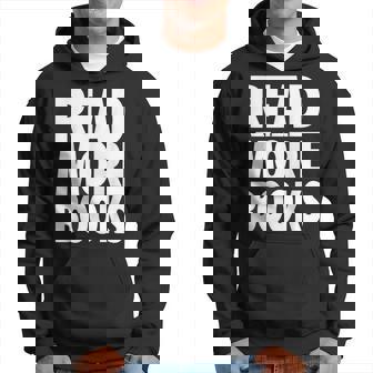 Read More Books | Brain Food Reading White Hoodie - Thegiftio