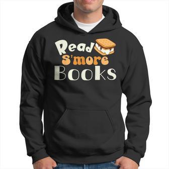 Read S'more Books Reading Lover Camping Bookworm Librarian Hoodie - Monsterry UK