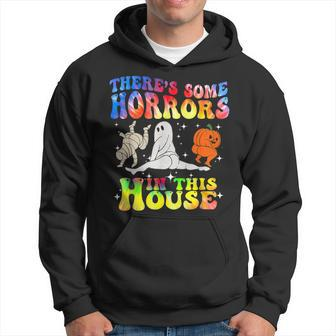 There's Some Horrors In This House Halloween Spooky Season Hoodie - Monsterry AU