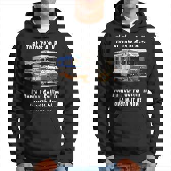 That There's An Rv Christmas Classic Rv Camper Hoodie - Thegiftio UK