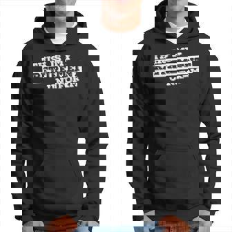 This Is My Retirement Uniform Retirement Hoodie | Mazezy