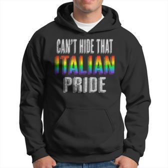 Retro 70S 80S Style Cant Hide That Italian Pride Hoodie | Mazezy