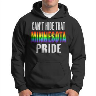 Retro 70S 80S Style Cant Hide That Minnesota Gay Pride Hoodie | Mazezy
