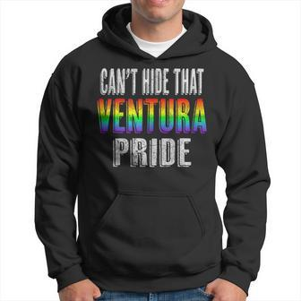 Retro 70S 80S Style Cant Hide That Ventura Gay Pride Hoodie | Mazezy