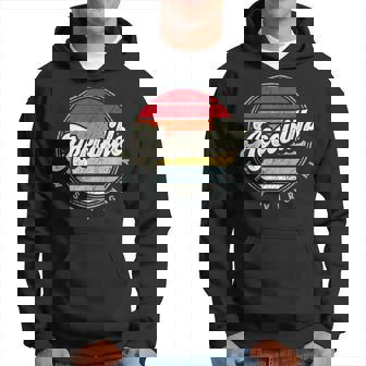 Retro Accoville Home State Cool 70S Style Sunset Hoodie | Mazezy