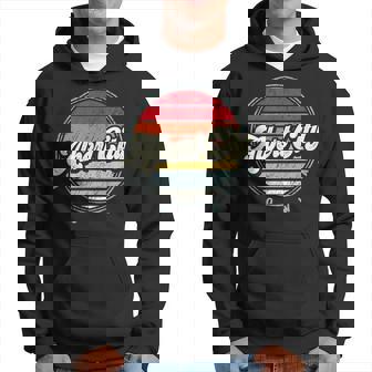 Retro Albert City Home State Cool 70S Style Sunset Hoodie | Mazezy