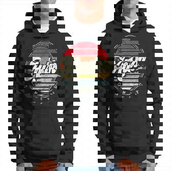 Retro Amston Home State Cool 70S Style Sunset Hoodie | Mazezy