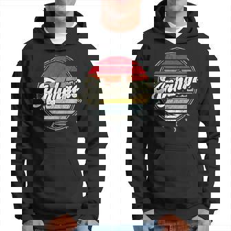 Retro Anahuac Home State Cool 70S Style Sunset Hoodie | Mazezy