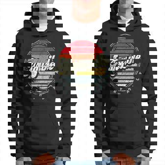 Retro Argusville Home State Cool 70S Style Sunset Hoodie | Mazezy