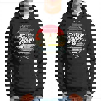 Retro Ariton Home State Cool 70S Style Sunset Hoodie | Mazezy