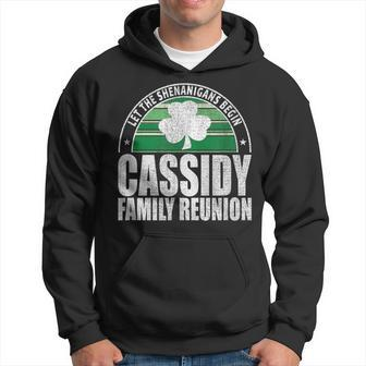 Retro Cassidy Family Reunion Irish Hoodie | Mazezy
