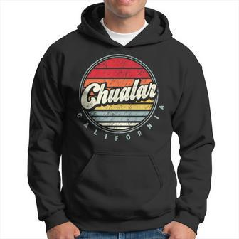 Retro Chualar Home State Cool 70S Style Sunset Hoodie | Mazezy