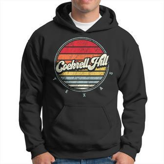 Retro Cockrell Hill Home State Cool 70S Style Sunset Hoodie | Mazezy