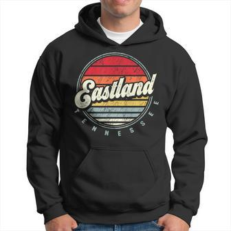 Retro Eastland Home State Cool 70S Style Sunset Hoodie | Mazezy