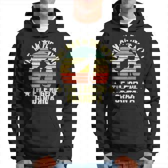 Retro Grandpa The Man The Myth The Legend Superhero Hoodie | Mazezy
