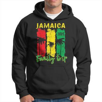 Retro Jamaica Family Vacation 2023 Jamaican Holiday Trip Hoodie - Seseable