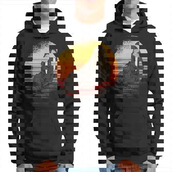 Retro Ocean Animal Sea Walrus Lover Walrus Hoodie | Mazezy