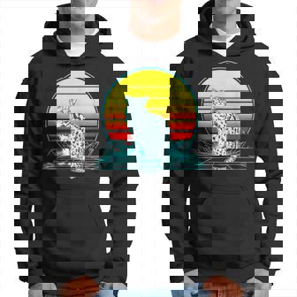 Retro Ocelot Vaporwave Hoodie | Mazezy