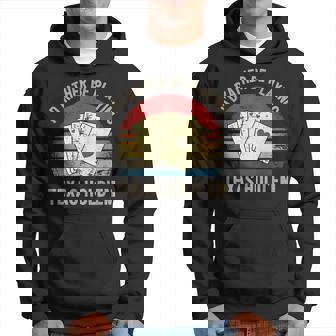 Retro Poker Player Texas Hold'em Poker Game Royal Flush Hoodie | Mazezy