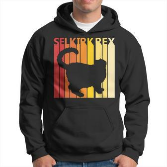 Retro Selkirk Rex Cat Merry Christmas Hoodie | Mazezy
