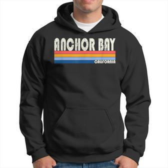 Retro Vintage 70S 80S Style Anchor Bay Ca Hoodie | Mazezy