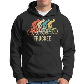 Retro Vintage Bike Truckee T Hoodie | Mazezy
