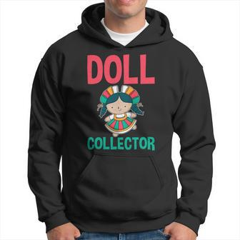Retro Vintage Doll Collector Dolls Collecting Lover Graphic 1 Hoodie - Monsterry UK