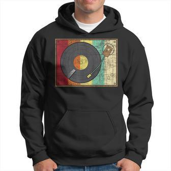 Retro Vintage Vinyl Record Player - Turntable Music Lover Vinyl Funny Gifts Hoodie | Mazezy DE