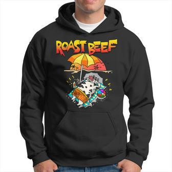 Roast Beef Cow Cute Meat Lover Sun Beach Fun Kids Men Women Hoodie - Monsterry DE