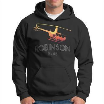 Robinson R44 Helicopter Helo Aviation Aviator Pilot Hoodie | Mazezy
