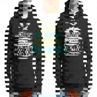 Rock N Roll Classic Vintage Rock Guitars Music Hoodie | Mazezy