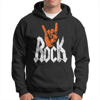 Rock And Roll Rock Music Rock Music Lover Hoodie - Seseable
