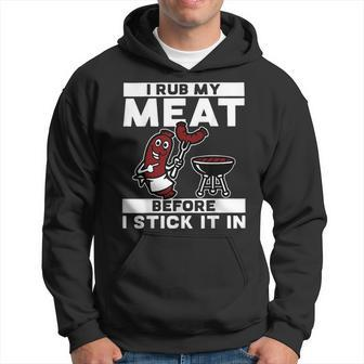 I Rub My Meat Before I Stick It In Summer Bbq Hoodie - Monsterry UK