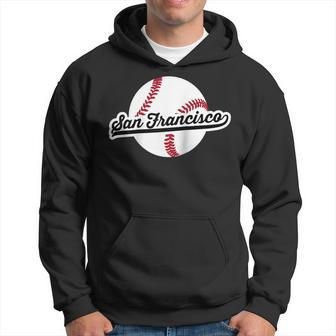 San Francisco Baseball Vintage Pride Love City Hoodie | Mazezy