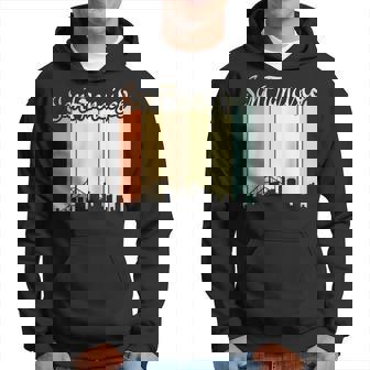 San Francisco - City Pride - Colorful Retro Skyline Hoodie | Mazezy