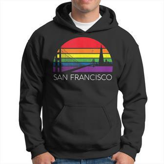 San Francisco Golden Gate Oakland Bay Area Town Tech Pride Hoodie | Mazezy