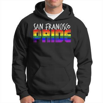 San Francisco Pride Lgbt Flag Hoodie | Mazezy