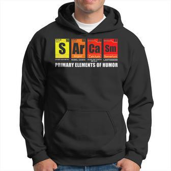 Sarcasm S Ar Ca Sm Primary Elements Of Humour Hoodie | Mazezy