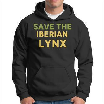 Save The Iberian Lynx Hoodie | Mazezy