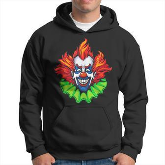 Scary Clown Insane Horror Gift Hoodie | Mazezy