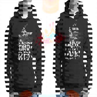 Scary Horror Movie Blood Horror Queen Scary Hoodie | Mazezy