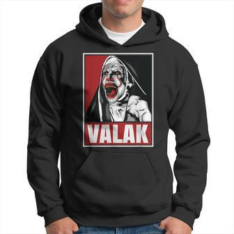 Scary Horror Valak Nun Halloween Conjuring Costume Party Hoodie | Mazezy