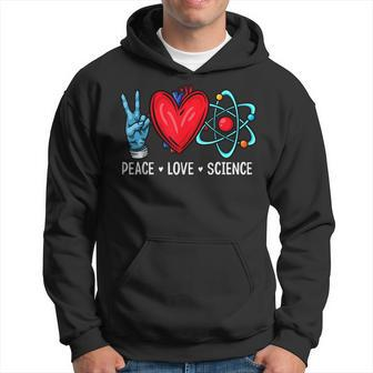Science Lover Physics Biology Chemistry Love Science Hoodie - Seseable