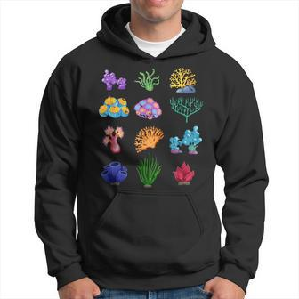 Sea Coral Swimmer Florist Scuba Diving Hoodie | Mazezy CA