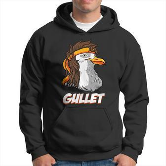 Seagul With A Mullet Gullet- Funny Redneck Mullet Pride Hoodie | Mazezy