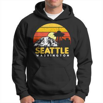 Seattle Washington Pnw Vacation Souvenir Gift Hoodie - Thegiftio UK