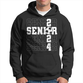 Senior 2024 Soccer Player Class Of 2024 Senior Graduation Hoodie - Seseable