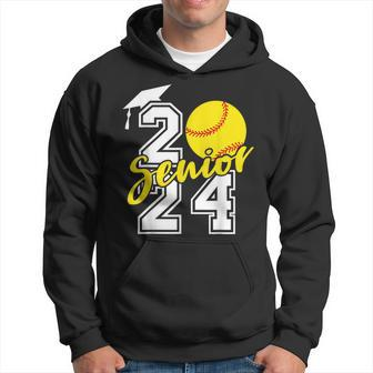 Senior Softball Softball Senior 2024 Class Of 2024 Hoodie - Seseable