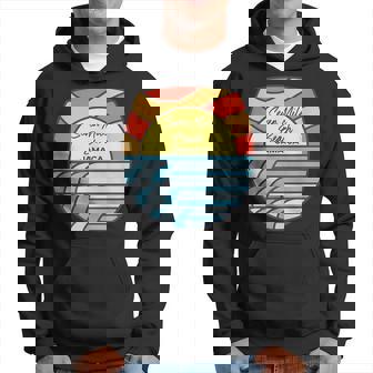 Seven Mile Beach Jamaica Sunset Jamaican Pride Vacation Hoodie | Mazezy